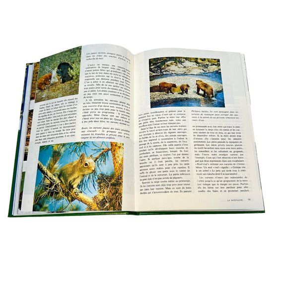 Le Monde Enchante de Walt Disney Nature & Contes Book Lot 2 Francais - Picture 12 of 14
